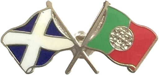 T974 Scotland & Portugal Lapel Pin - Heritage Of Scotland - N/A