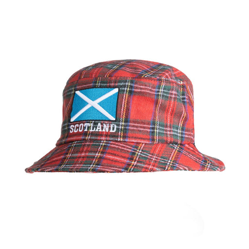 Tartan Bucket Hat - Heritage Of Scotland - RED