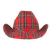 Tartan Cowboy Hat - Heritage Of Scotland - STEWART ROYAL