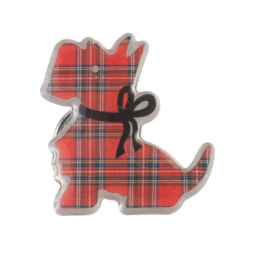 Tartan Scottie Pin Badge - Heritage Of Scotland - N/A