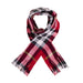 Tartan Soft Touch Scarf Exploded Scotty Thomson Red - Heritage Of Scotland - EXPLODED SCOTTY THOMSON RED