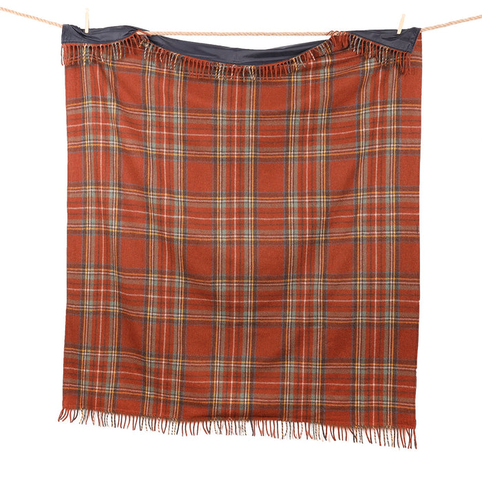 Tartan?�Picnic Blanket Stewart Royal Antique - Heritage Of Scotland - STEWART ROYAL ANTIQUE