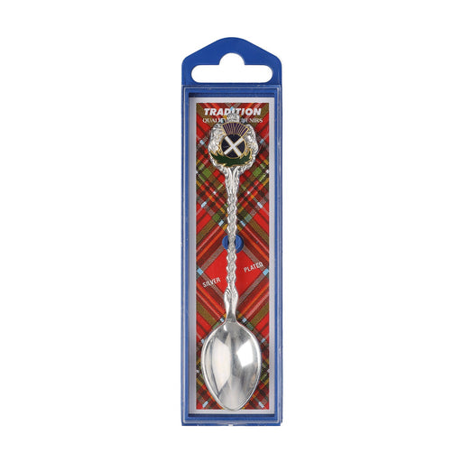 Teaspoon Crest Thistle/Saltire - Heritage Of Scotland - N/A
