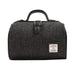 The Medium Doctor Bag Black Herringbone - Heritage Of Scotland - BLACK HERRINGBONE