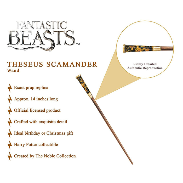 Theseus Scamander Wand - Heritage Of Scotland - NA