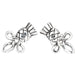 Thistle Bloom Stud Earrings - Heritage Of Scotland - NA