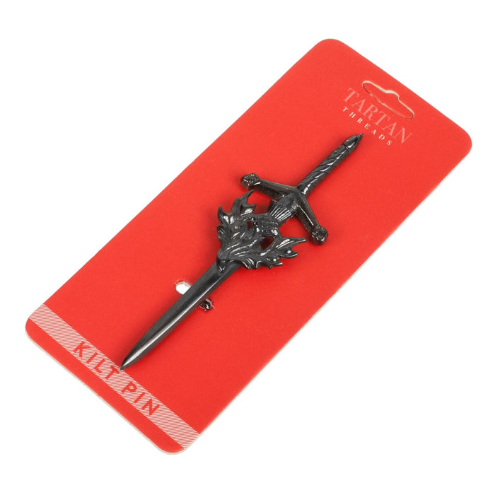 Thistle Sword Kilt Pin Antique - Heritage Of Scotland - ANTIQUE