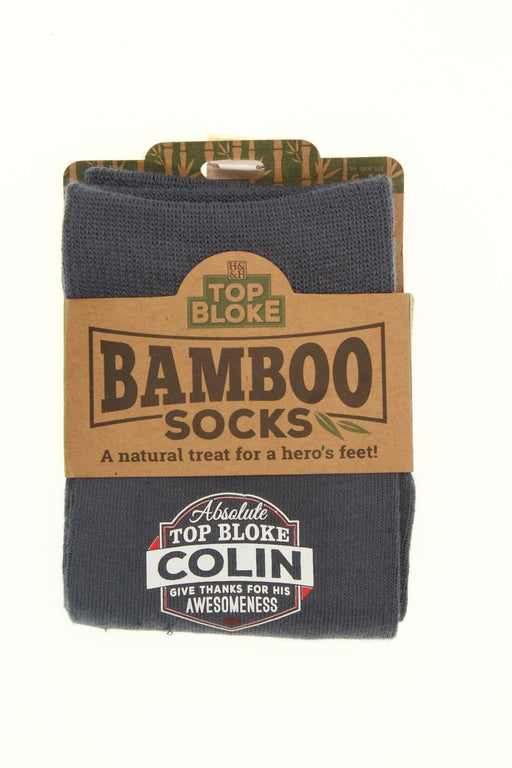 Top Bloke Bamboo Socks Colin - Heritage Of Scotland - COLIN
