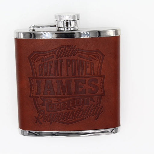 Top Bloke Hip Flask James - Heritage Of Scotland - JAMES