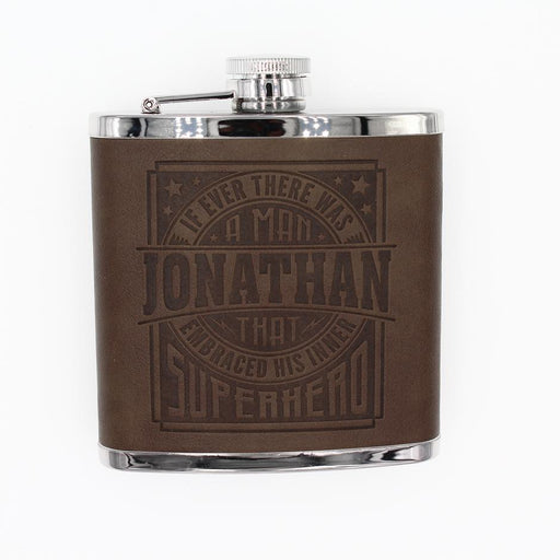 Top Bloke Hip Flask Jonathan - Heritage Of Scotland - JONATHAN