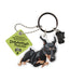 Top Dog/Cat Keyring Doberman Pinscher - Heritage Of Scotland - DOBERMAN PINSCHER