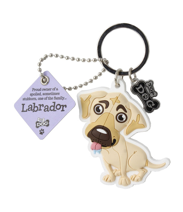 Top Dog/Cat Keyring Labrador - Heritage Of Scotland - LABRADOR (CREAM)