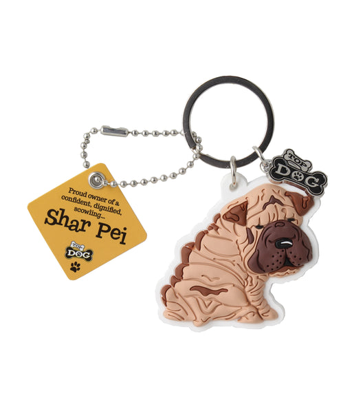 Top Dog/Cat Keyring Shar-Pei - Heritage Of Scotland - SHAR-PEI