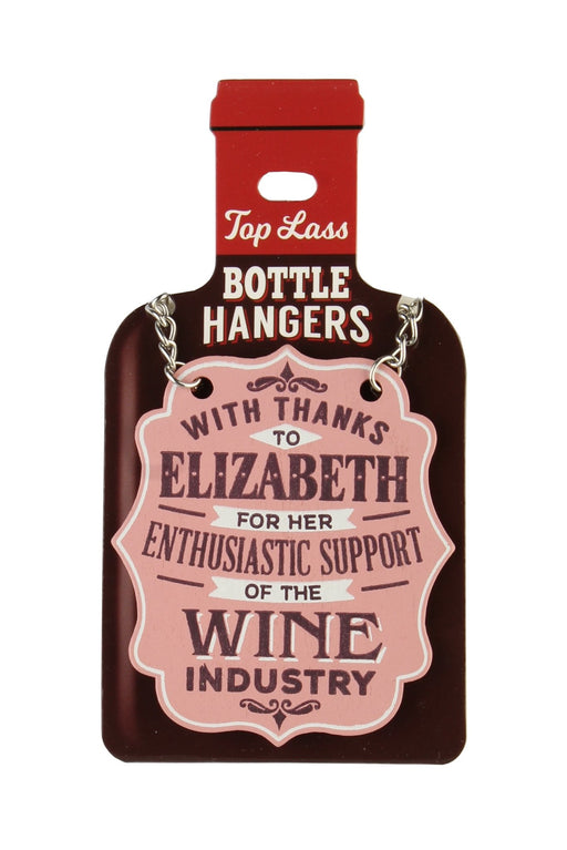 Top Lass Bottle Hangers Elizabeth - Heritage Of Scotland - ELIZABETH