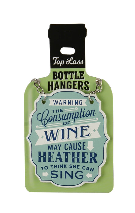 Top Lass Bottle Hangers Heather - Heritage Of Scotland - HEATHER