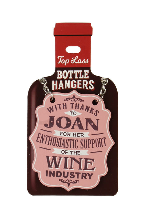 Top Lass Bottle Hangers Joan - Heritage Of Scotland - JOAN