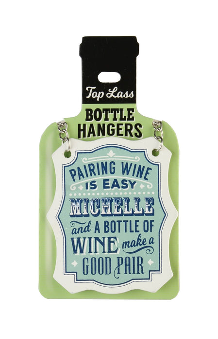 Top Lass Bottle Hangers Michelle - Heritage Of Scotland - MICHELLE