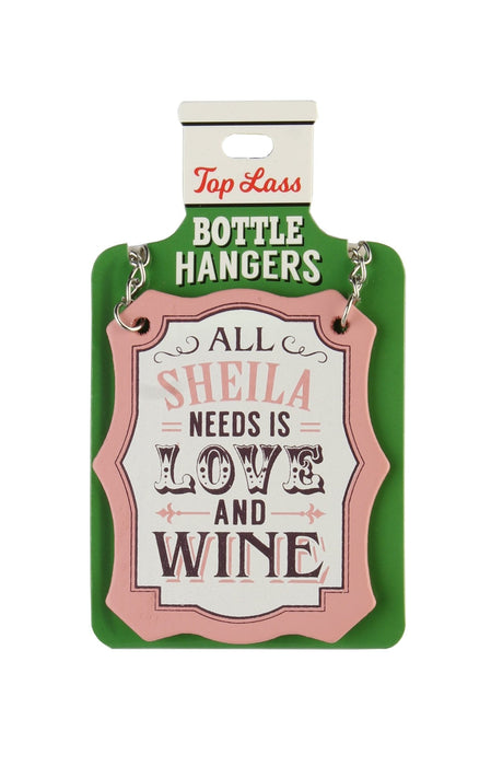Top Lass Bottle Hangers Sheila - Heritage Of Scotland - SHEILA