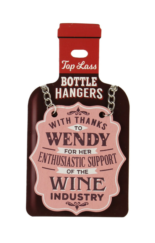 Top Lass Bottle Hangers Wendy - Heritage Of Scotland - WENDY