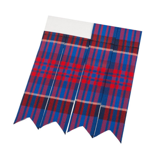 Traditional Polyviscose Tartan Flashes Ibrox District - Heritage Of Scotland - IBROX DISTRICT