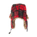 Trapper Tartan Hat - Heritage Of Scotland - RED