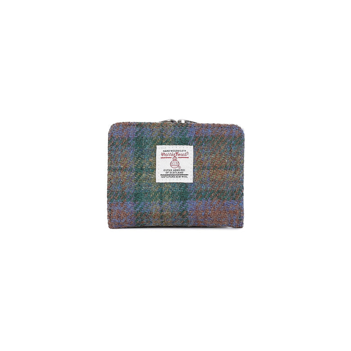 Unst Clasp Purse With Card Section Skye Tartan - Heritage Of Scotland - SKYE TARTAN
