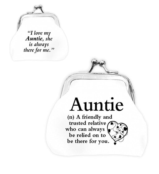 Urban Words Mini Coin Purse Auntie - Heritage Of Scotland - AUNTIE