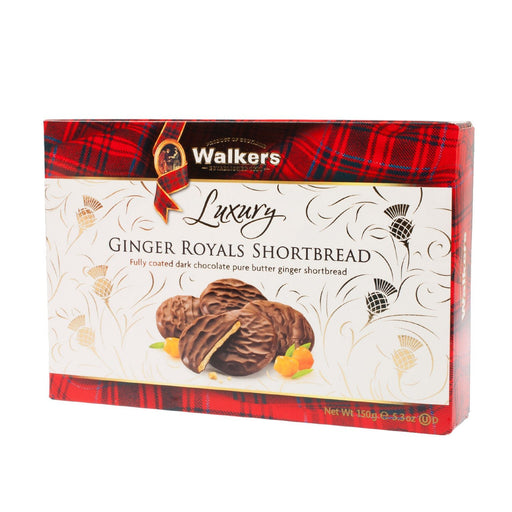 Walkers Luxury Shortbread - Ginger - 150G - Heritage Of Scotland - NA