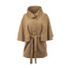 Women's Belted Harris Tweed Cape Green - Heritage Of Scotland - GREEN