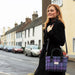 Women's Harris Tweed Bora Small Tote St Bold Purple Check - Heritage Of Scotland - BOLD PURPLE CHECK