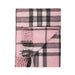 Wool Blend Tartan Knee Blanket Thomson Pink - Heritage Of Scotland - THOMSON PINK