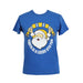 Xmas Tshirt Santa Leeds Fan - Heritage Of Scotland - BLUE